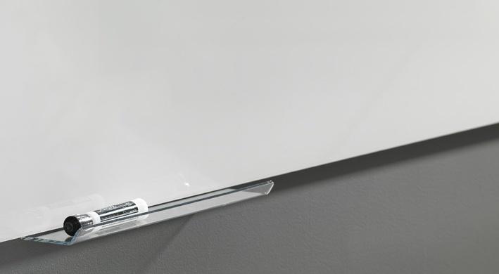 Pen Tray Perspex 500mm Clear