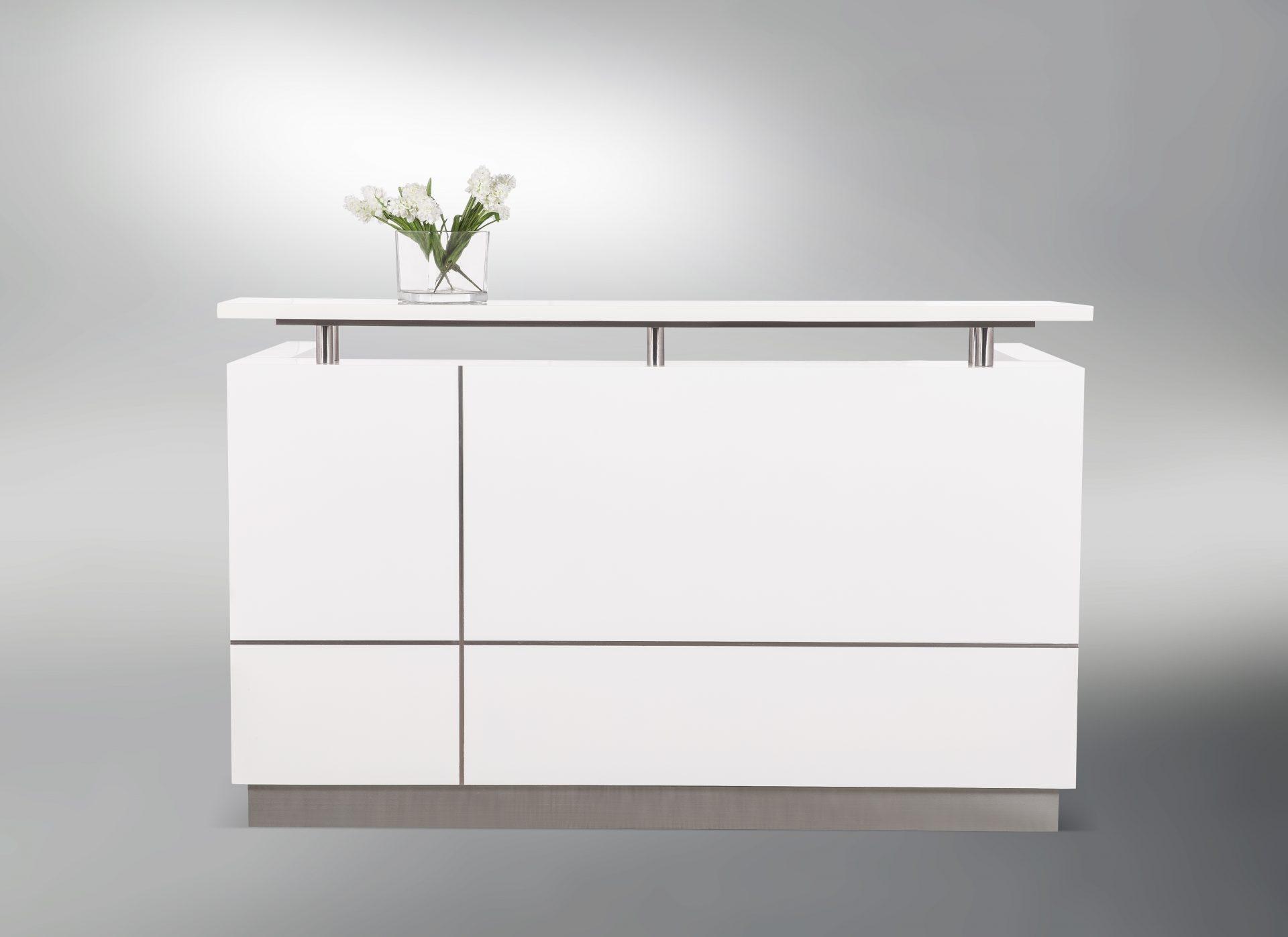 Hugo Reception Counter - White