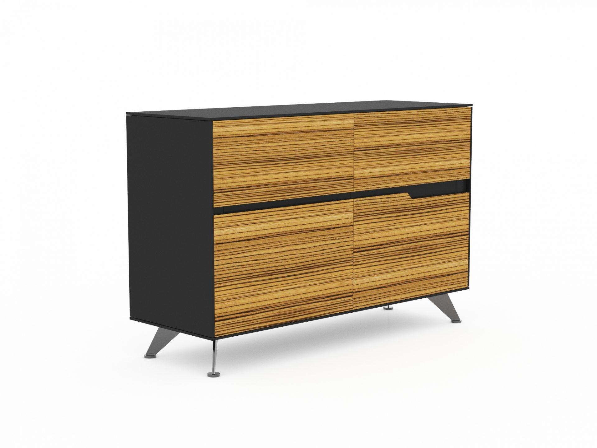 Novara Four Draw Cabinet