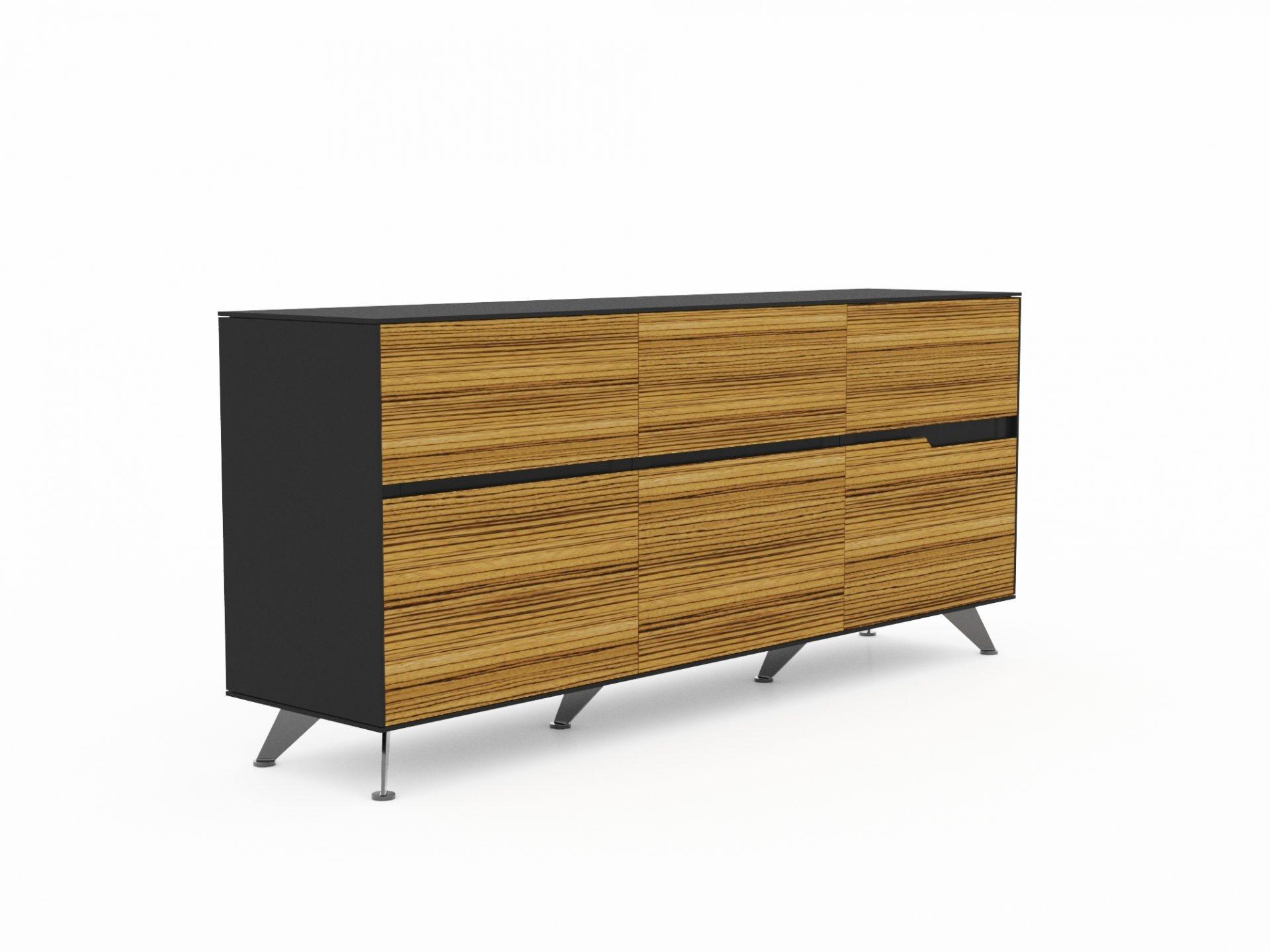Novara Six Draw Cabinet