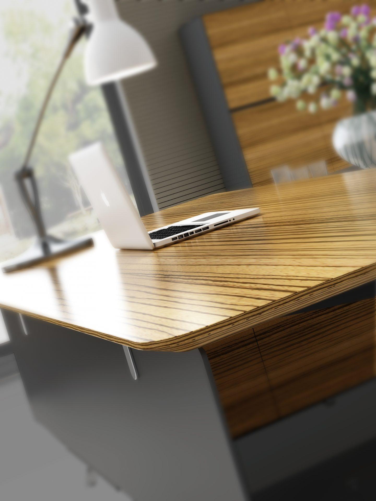Novara Desk with Return - Image 2