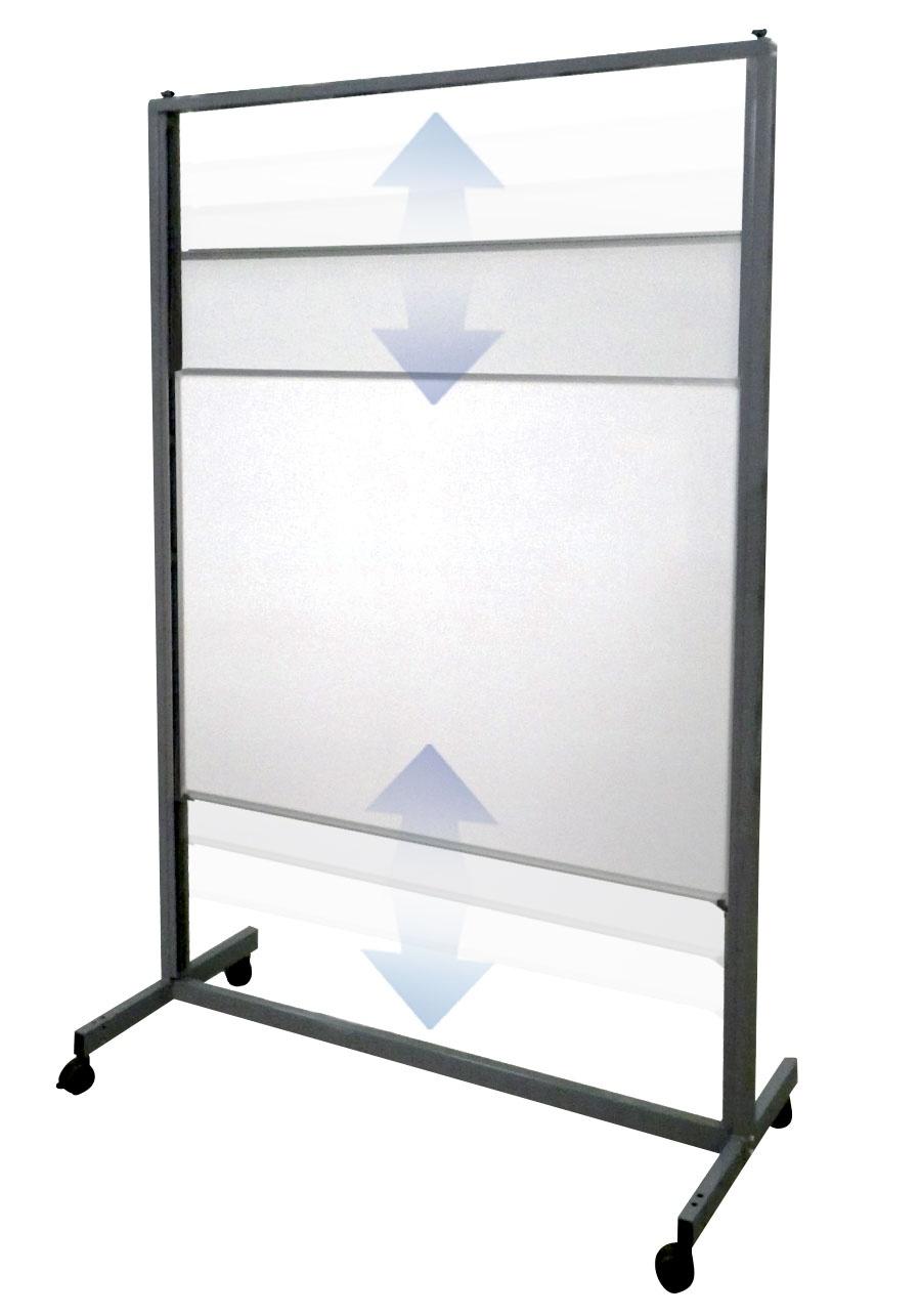Whiteboard Mobile Aspire Vertical Sliding