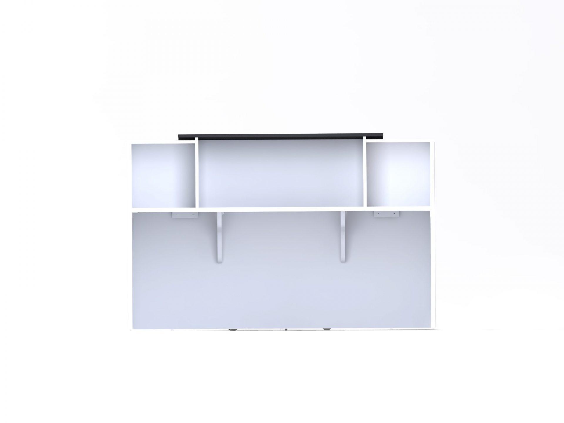 Charcoal Sorrento Reception Counter - Image 3