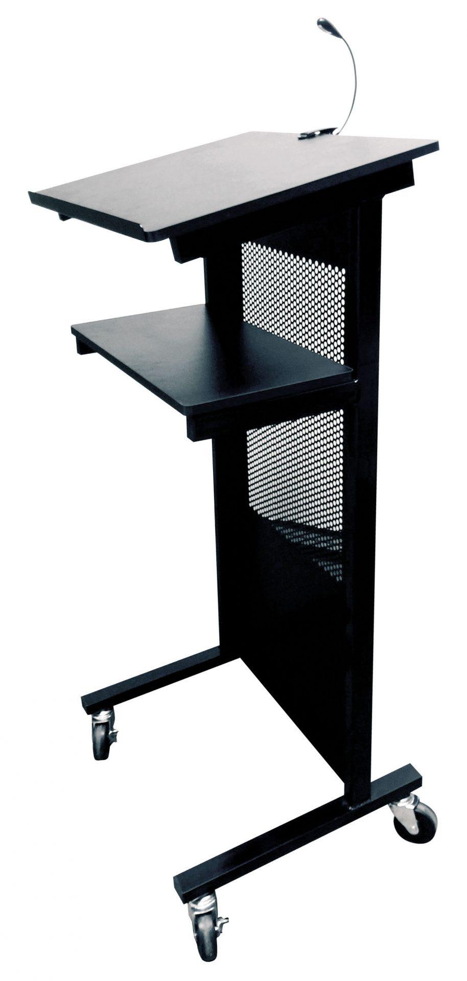 Lectern Black Height 1205mm - Image 2