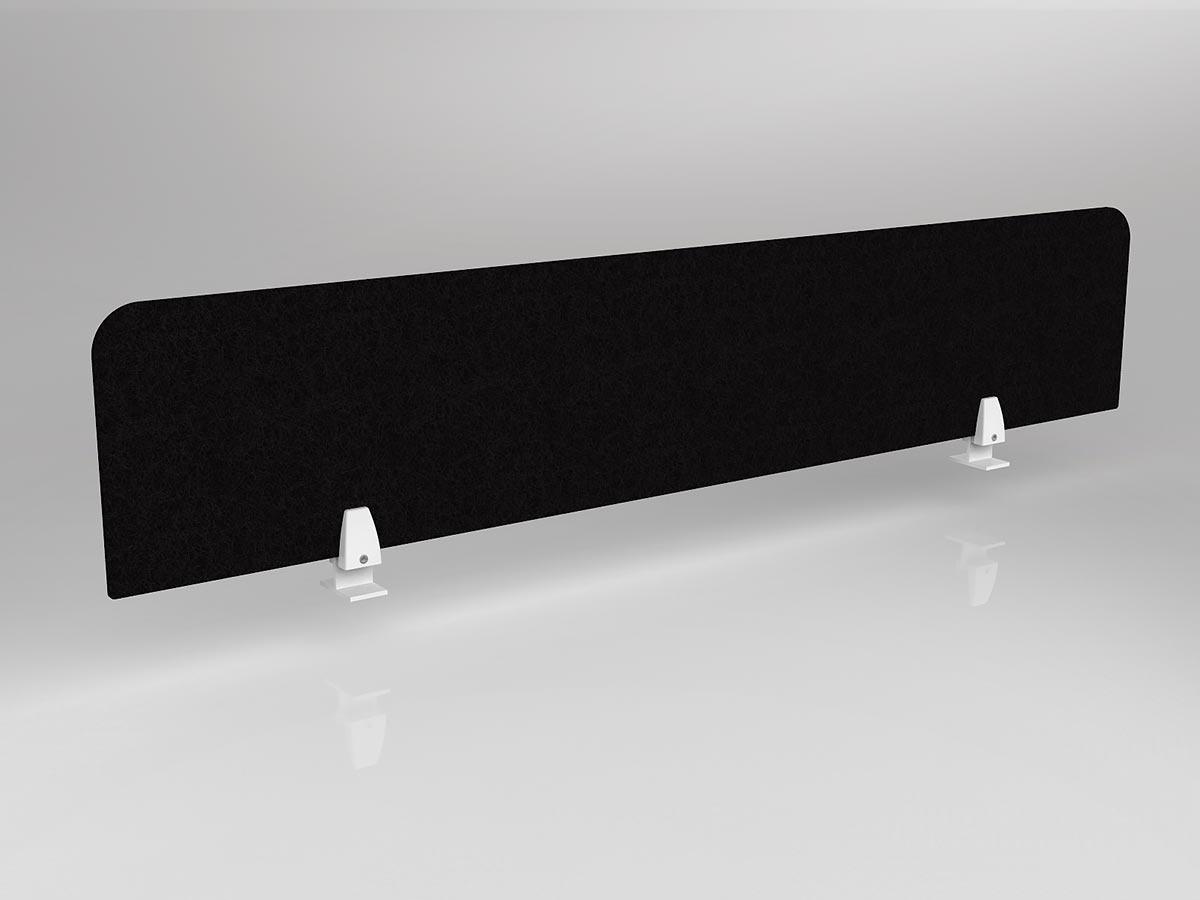 Clamp On E-Panel Screen for Back to Back Desks