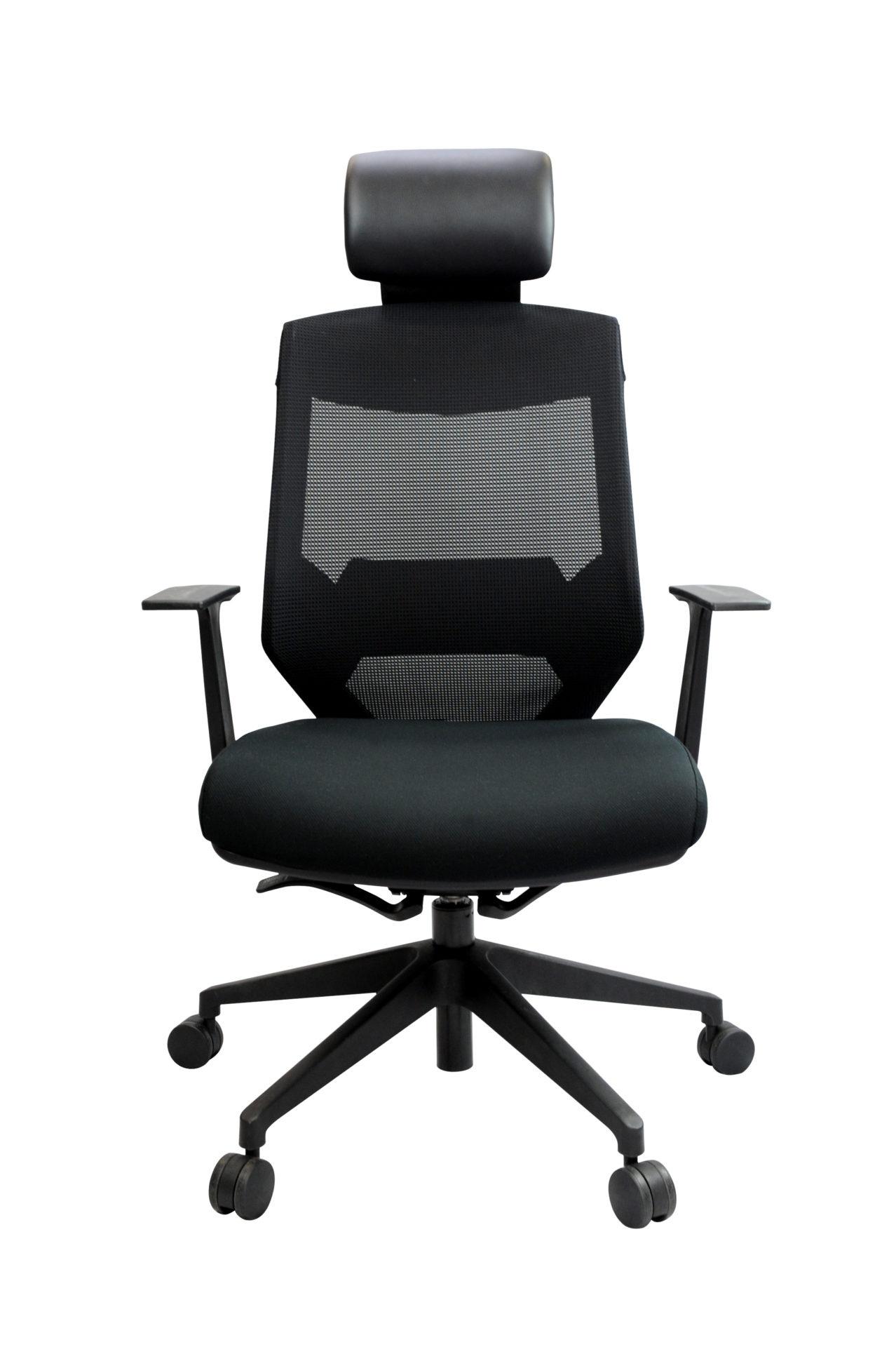 Vogue Mesh High Back Chair - Nylon Base