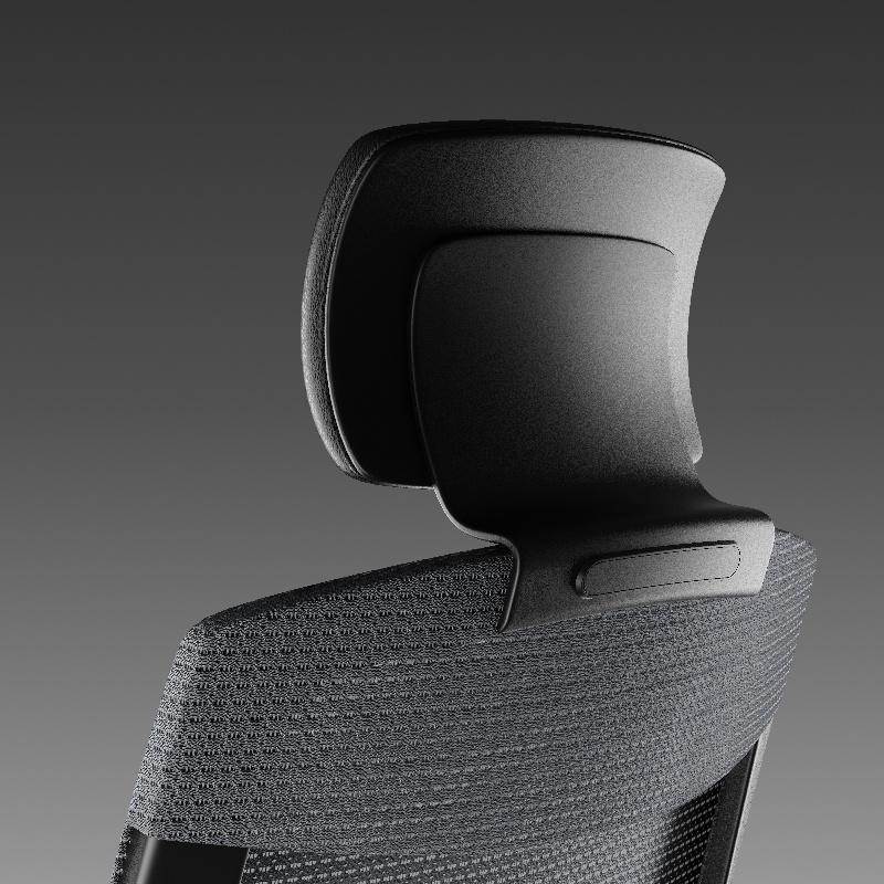 Vogue Mesh High Back Chair - Nylon Base - Image 3