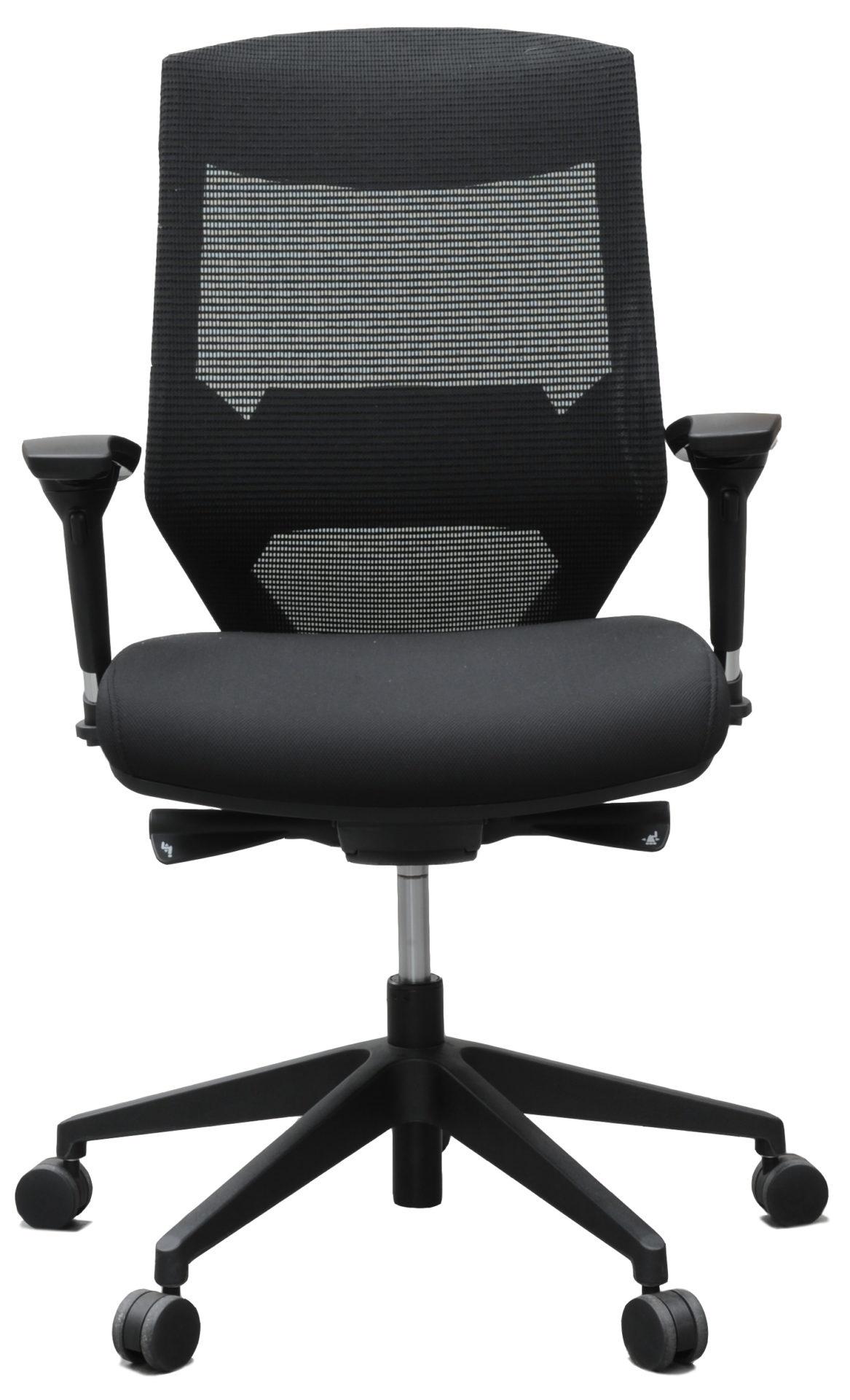 Vogue Mesh Mid Back Chair - Nylon Base