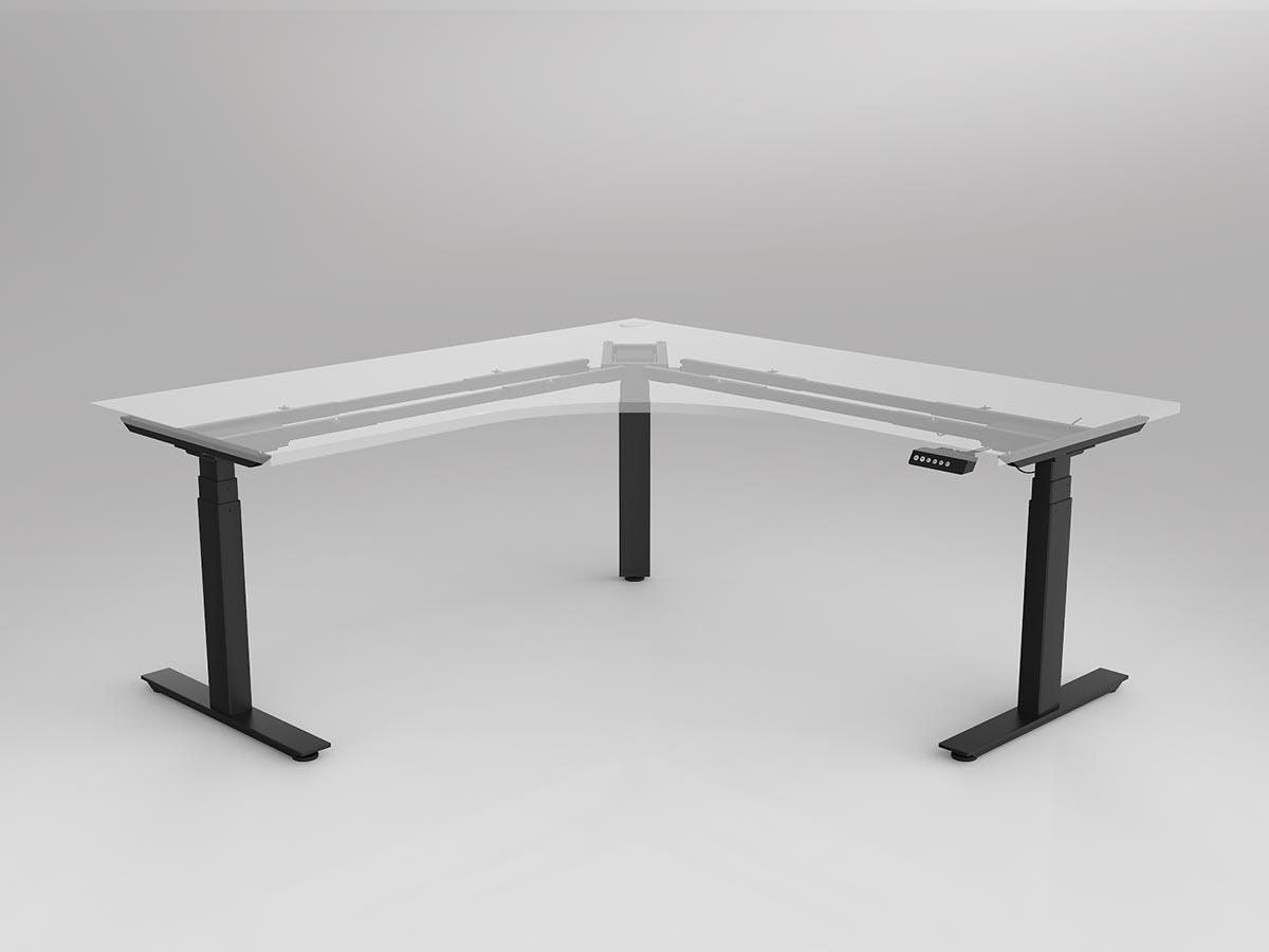 Agile Workstation Frame for 90 Degree or 120 Degree Worktops - Image 2