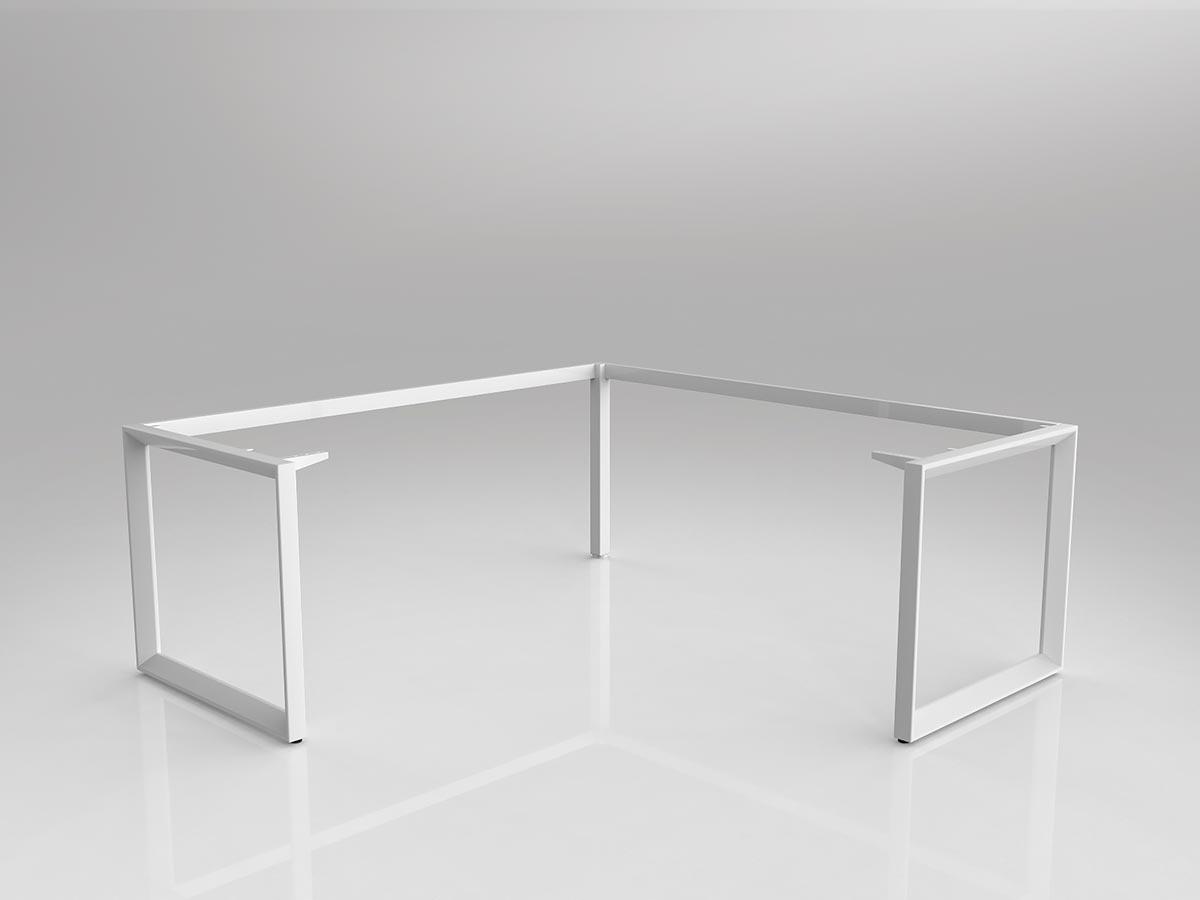 Anvil White 90 Degree Workstation Frame