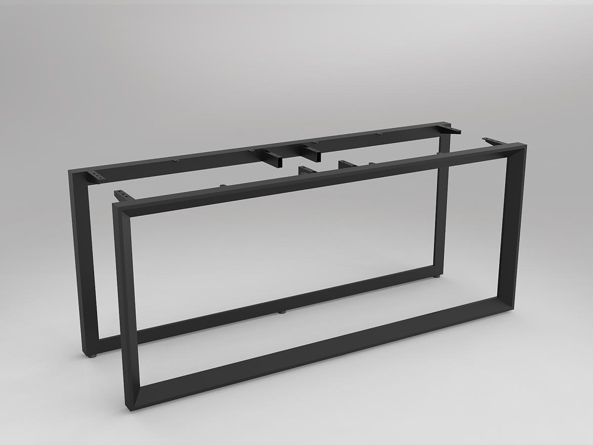 Anvil End Leg Set for Double Side Desk