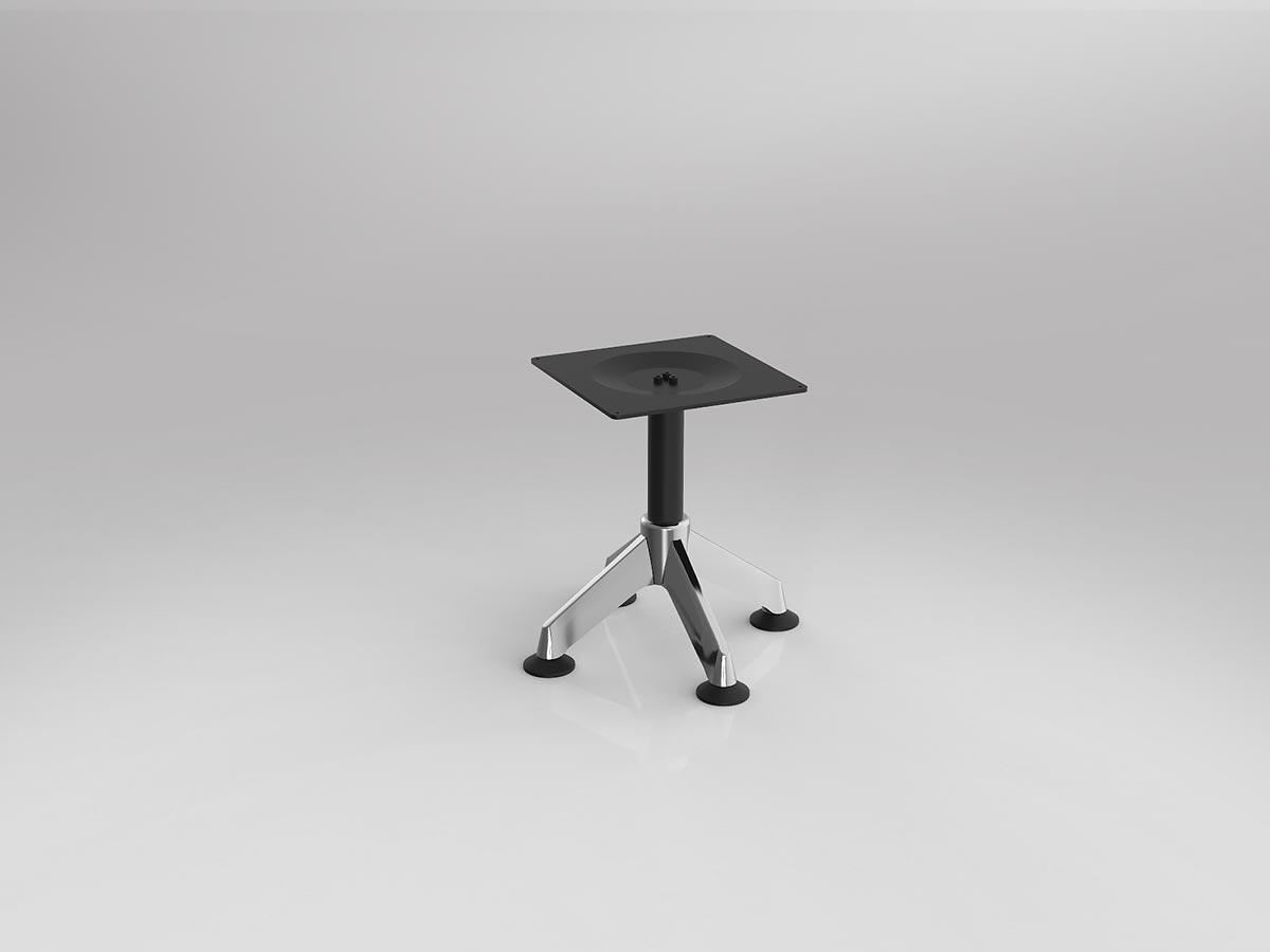 Modulus Single Post Small Side Table Frame
