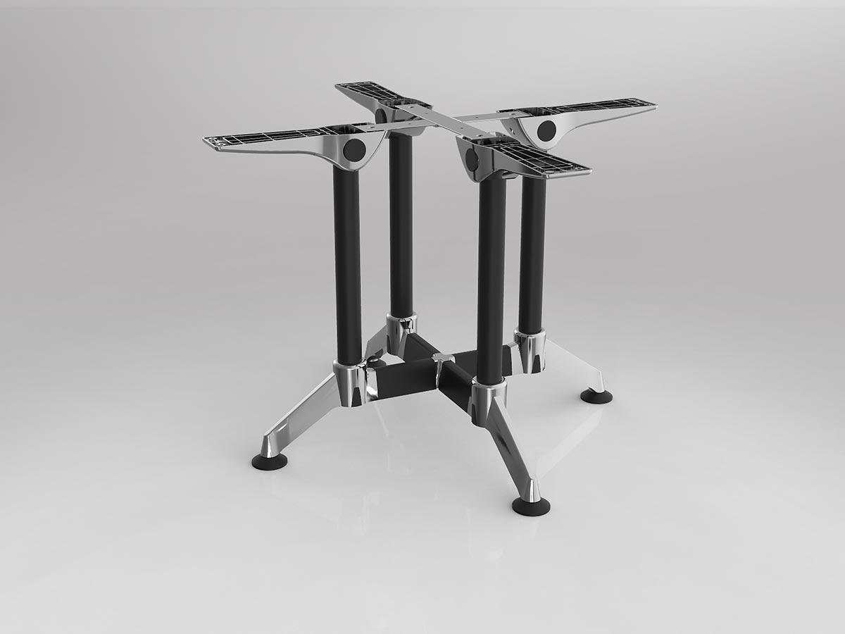 Modulus Four Post Table Small Leg Frame