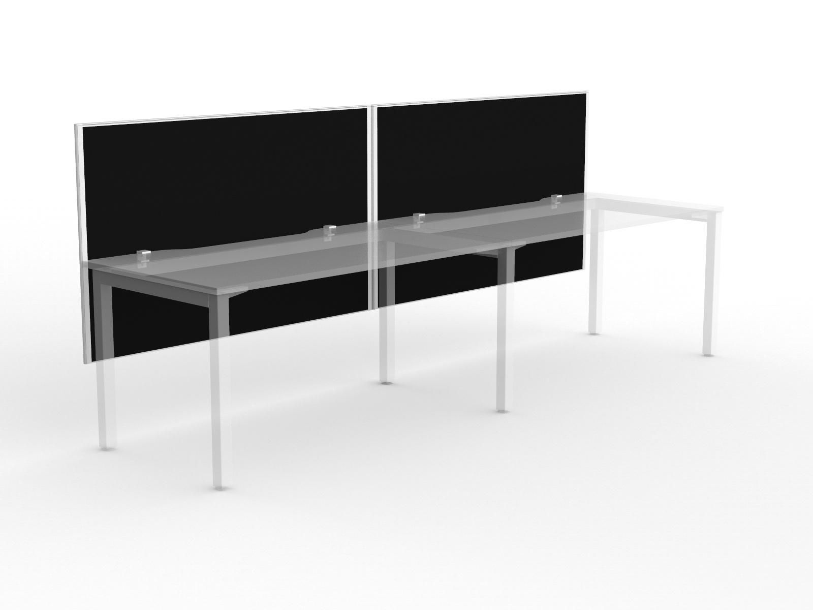 22mm Fabric Screens for Axis 2-User Straight Workspace for 800mm Deep Worktop - Image 2