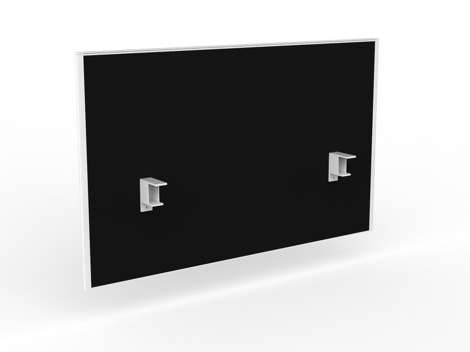 22mm Fabric Screen for Axis Straight Desk with Offset Brackets