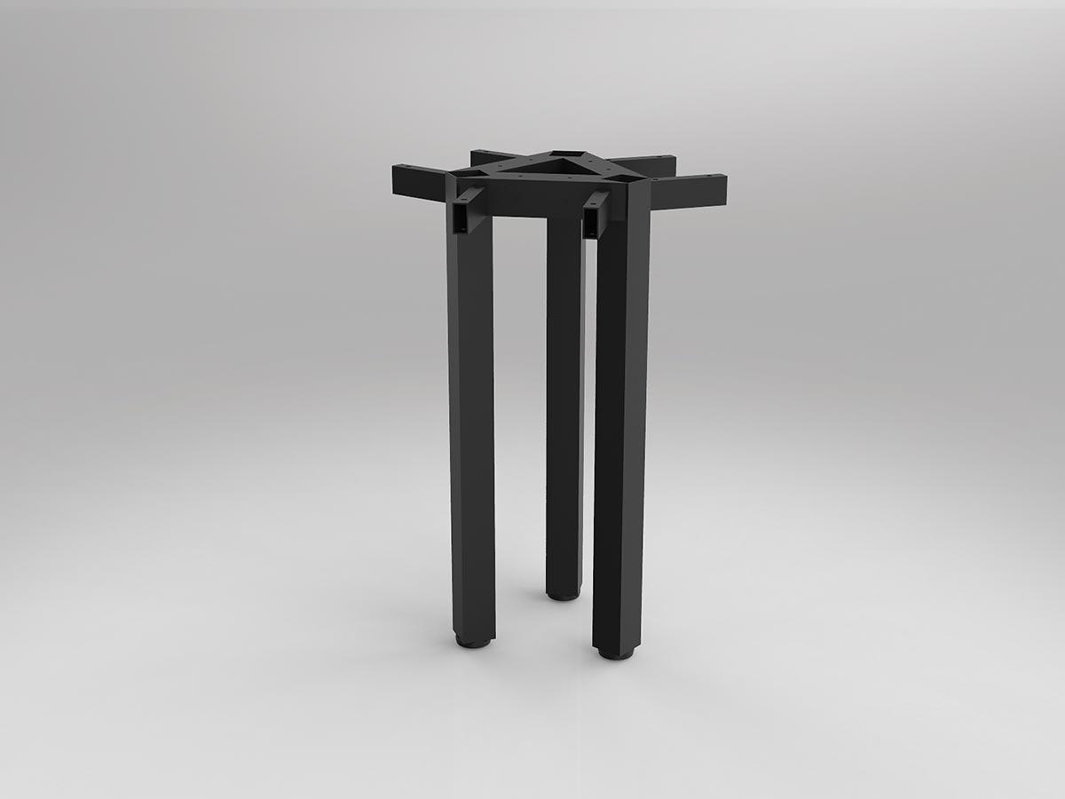 Axis 3-Way 120 Degree Corner Leg