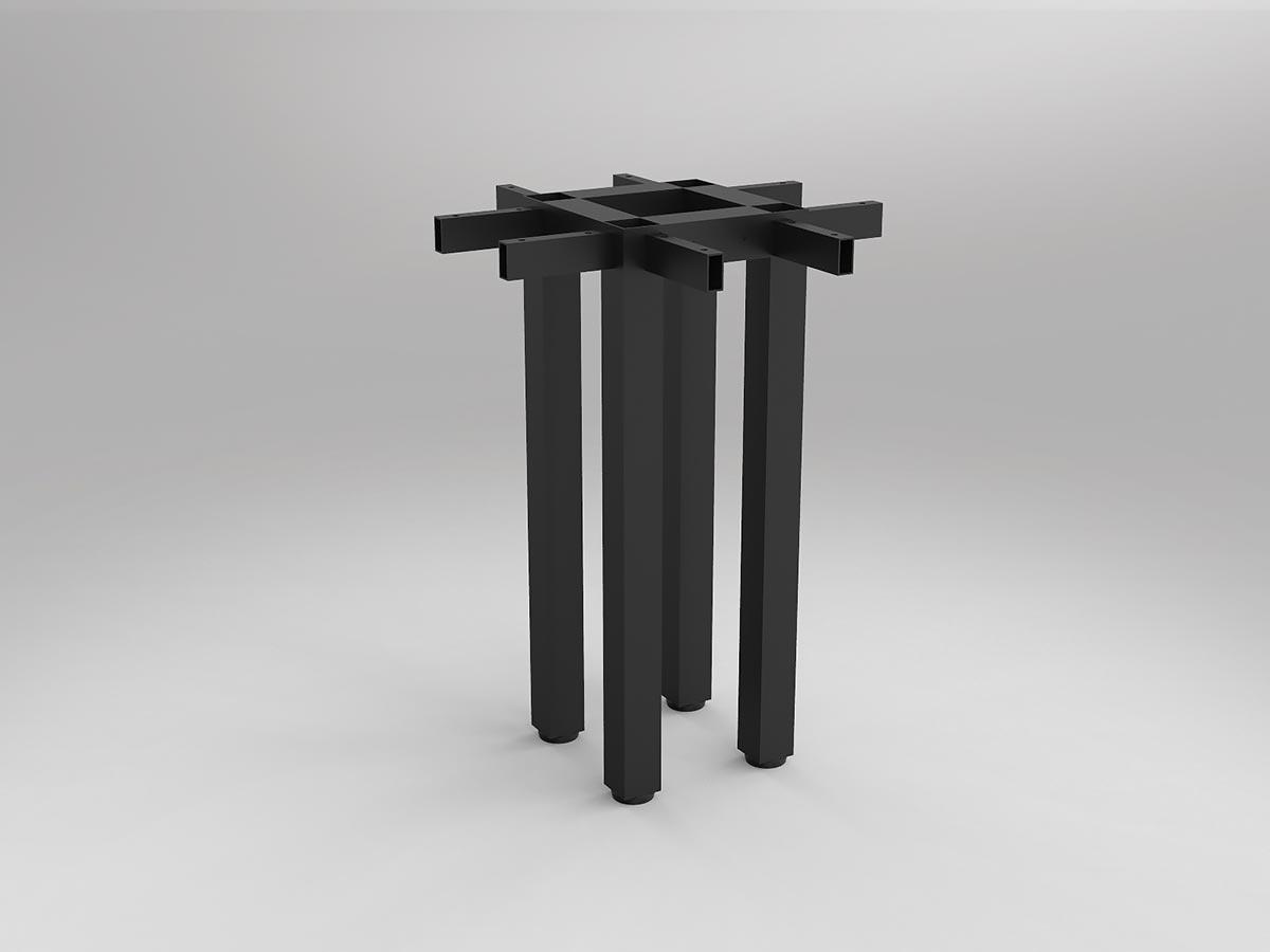 Axis 4-Way 90 Degree Corner Leg