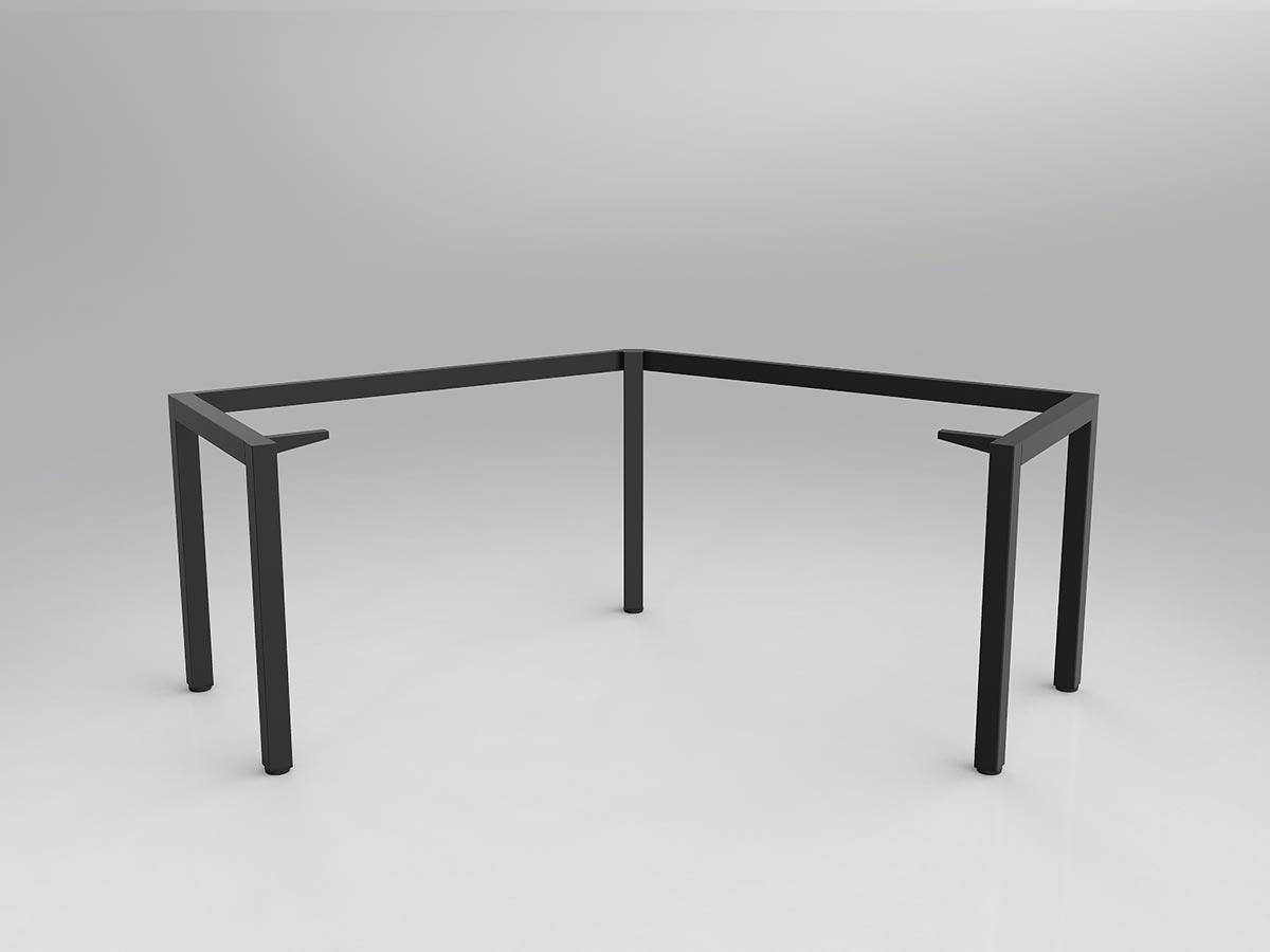 Axis Black 120 Degree Corner Workstation Frame