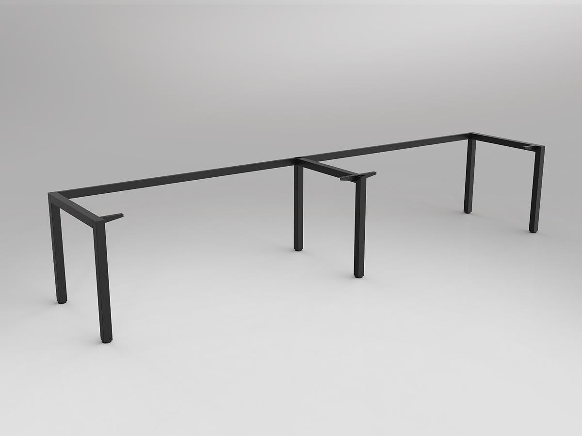 Axis Black Single Sided 2-User Workspace Frame