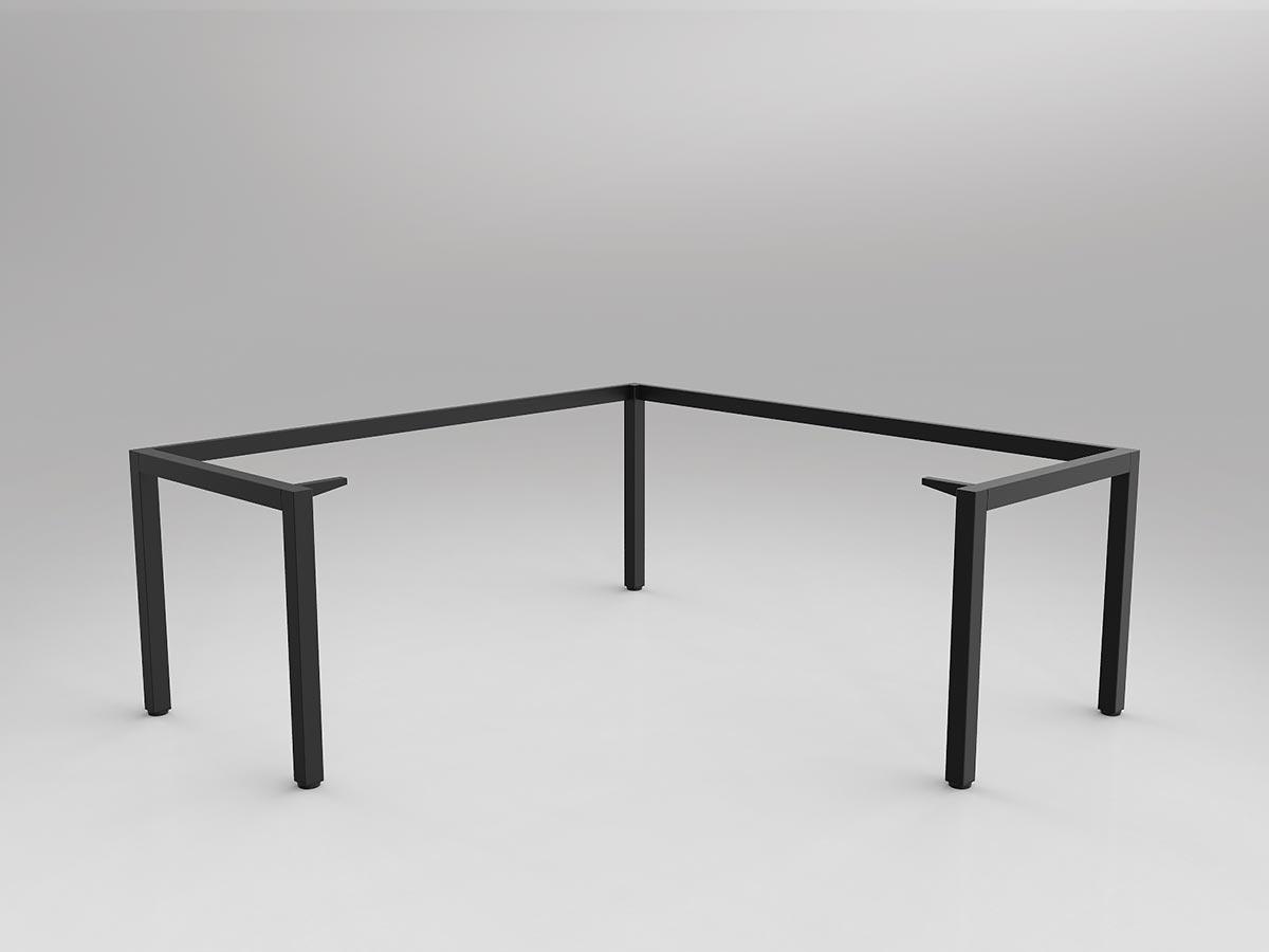Axis Black 90 Degree Corner Workstation Frame
