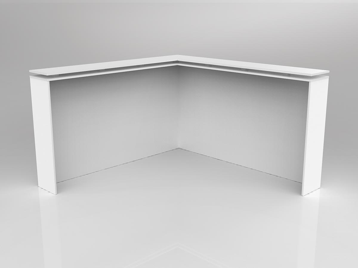 Axis Corner Reception Counter with Poptop - Image 2