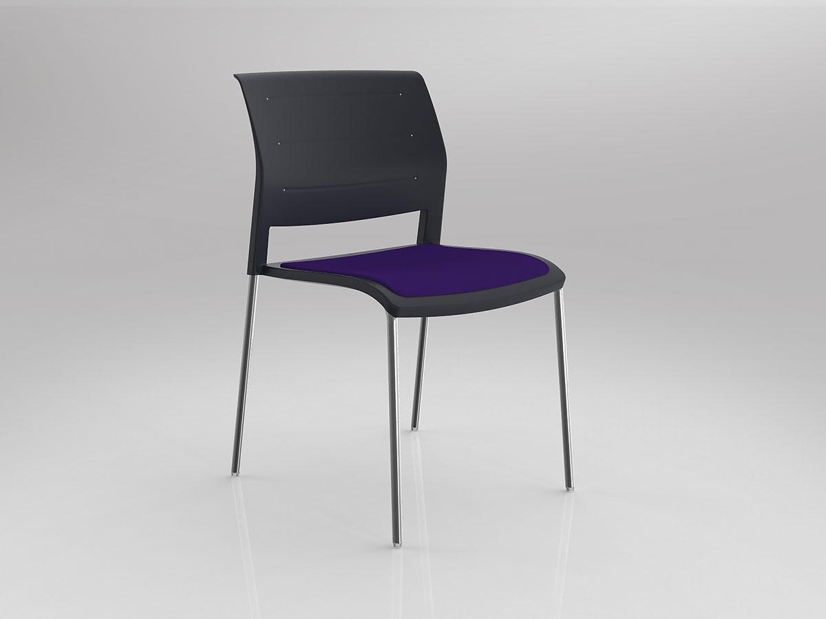 Game 4 Leg Chair with Upholstered Seat - Image 6