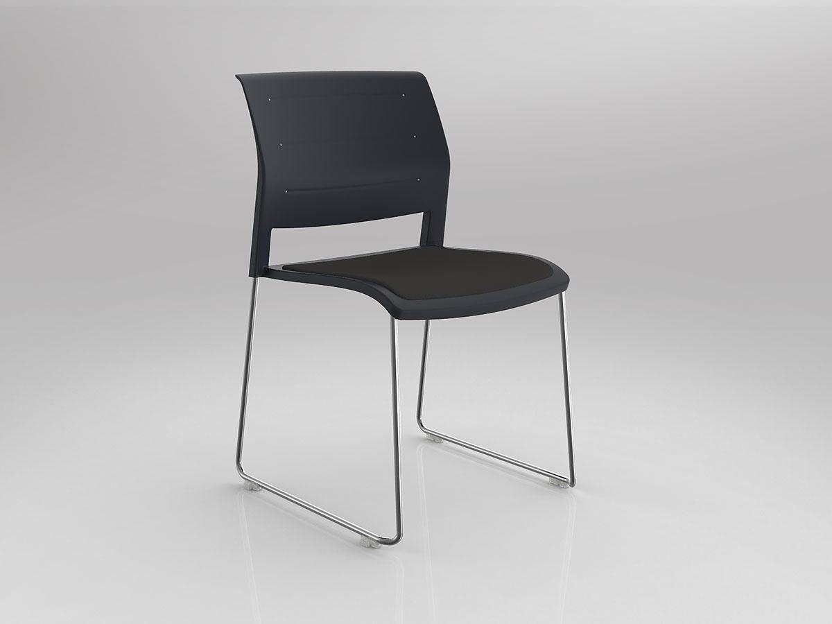 Game Sled Chair with Upholstered Seat - Image 4