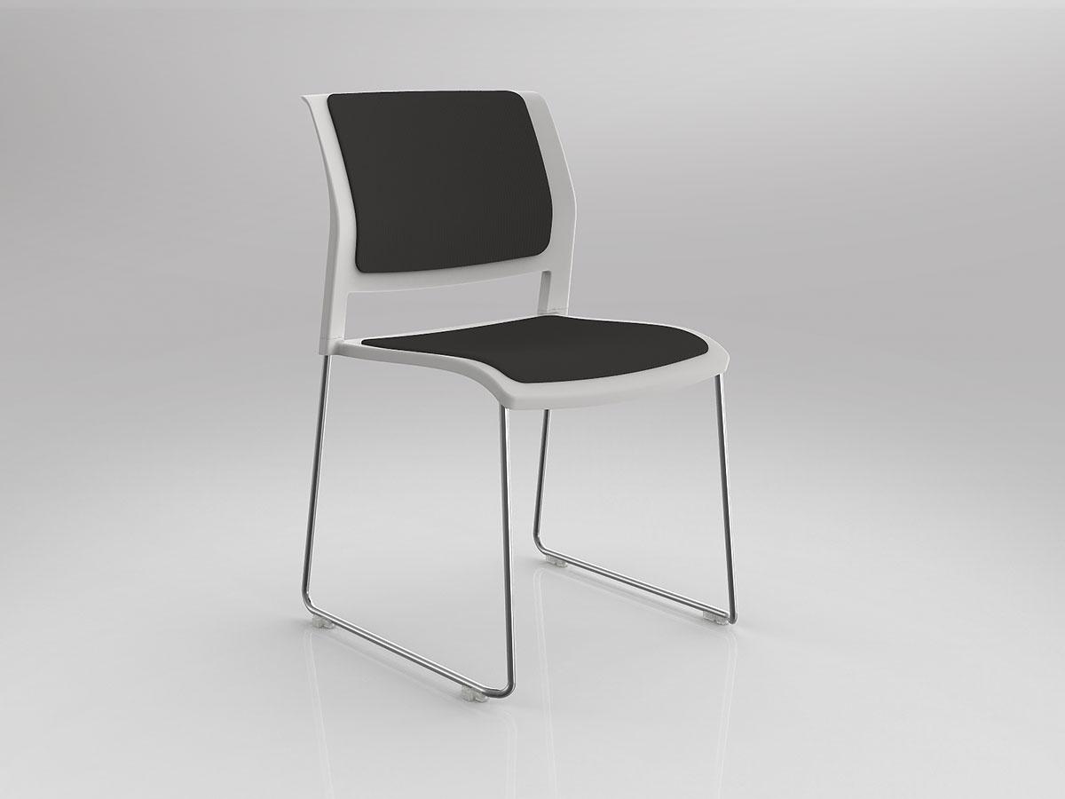Game Sled Chair with Upholstered Seat & Back - Image 3