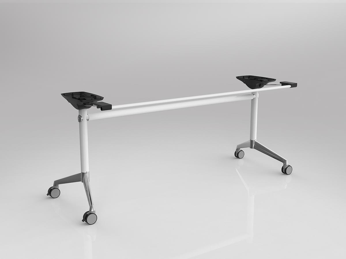 Modulus Flip Table Polished Foot Frame - Image 3