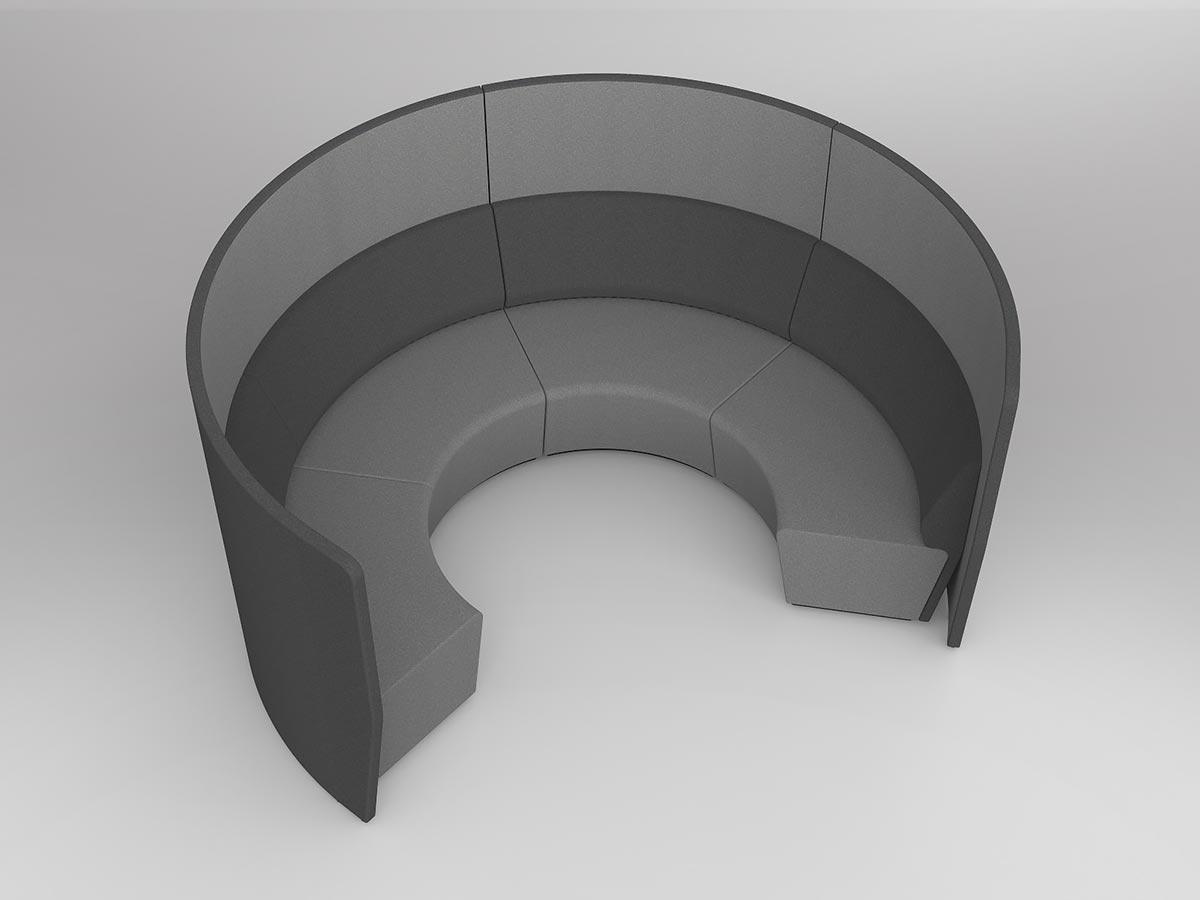Motion Arc with Privacy Walls - Image 2