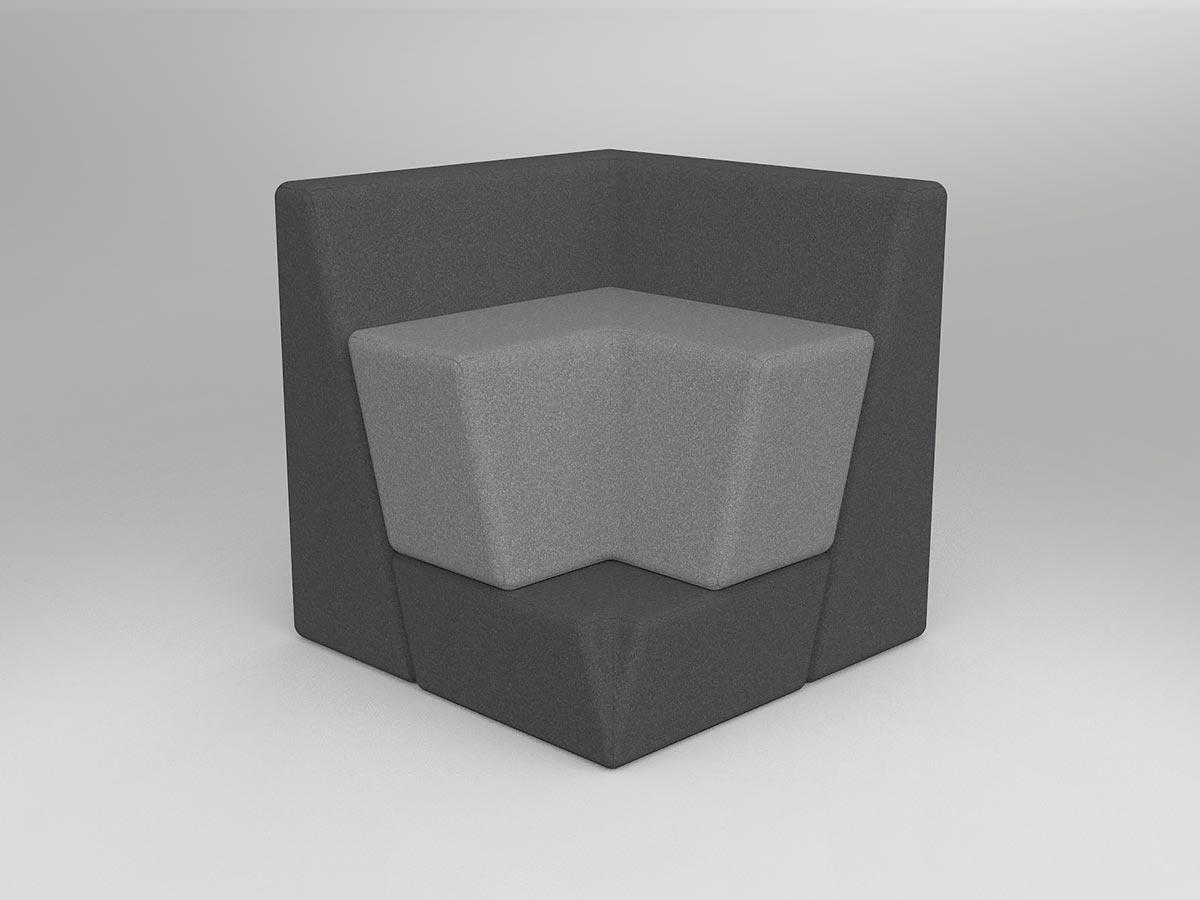 Motion Grandstand 90 Degree 3 Tier