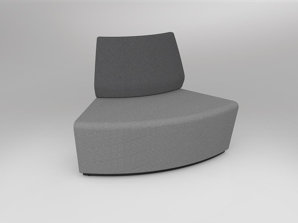 Motion Loop Curved 60 Degree Inner With Backrest