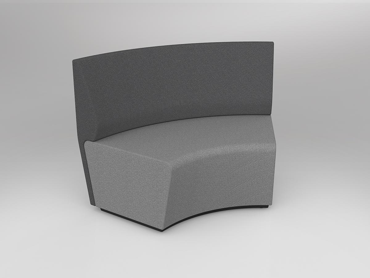 Motion Loop Curved 60 Degree Outer With Backrest