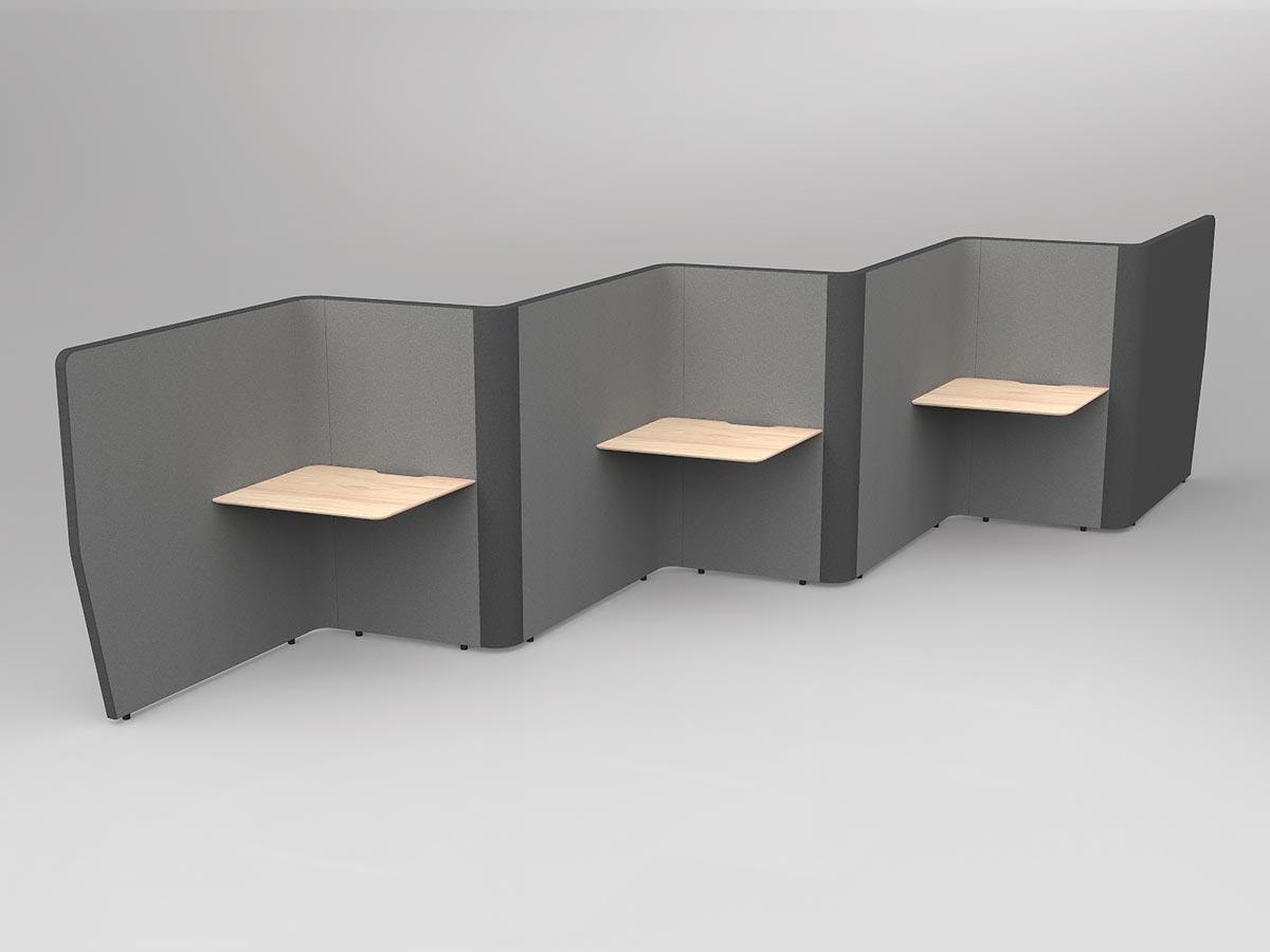 Motion Wave Work Pods 6x Worktops - Image 3