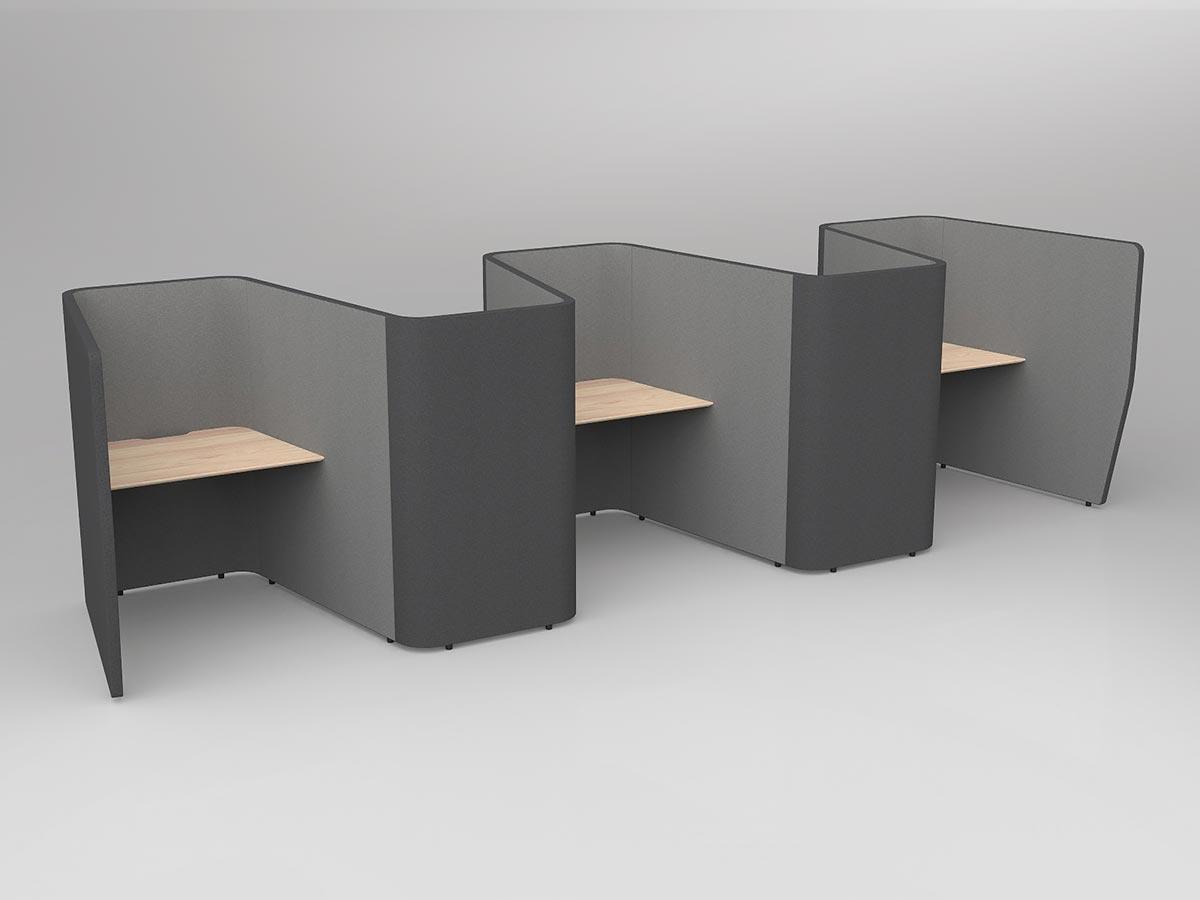 Motion Zip Work Pods 5x Worktops - Image 3