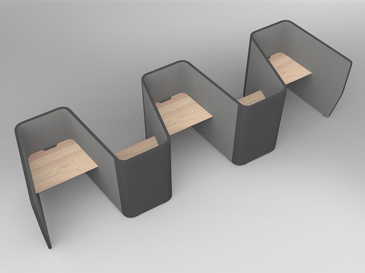 Motion Zip Work Pods 5x Worktops - Image 4