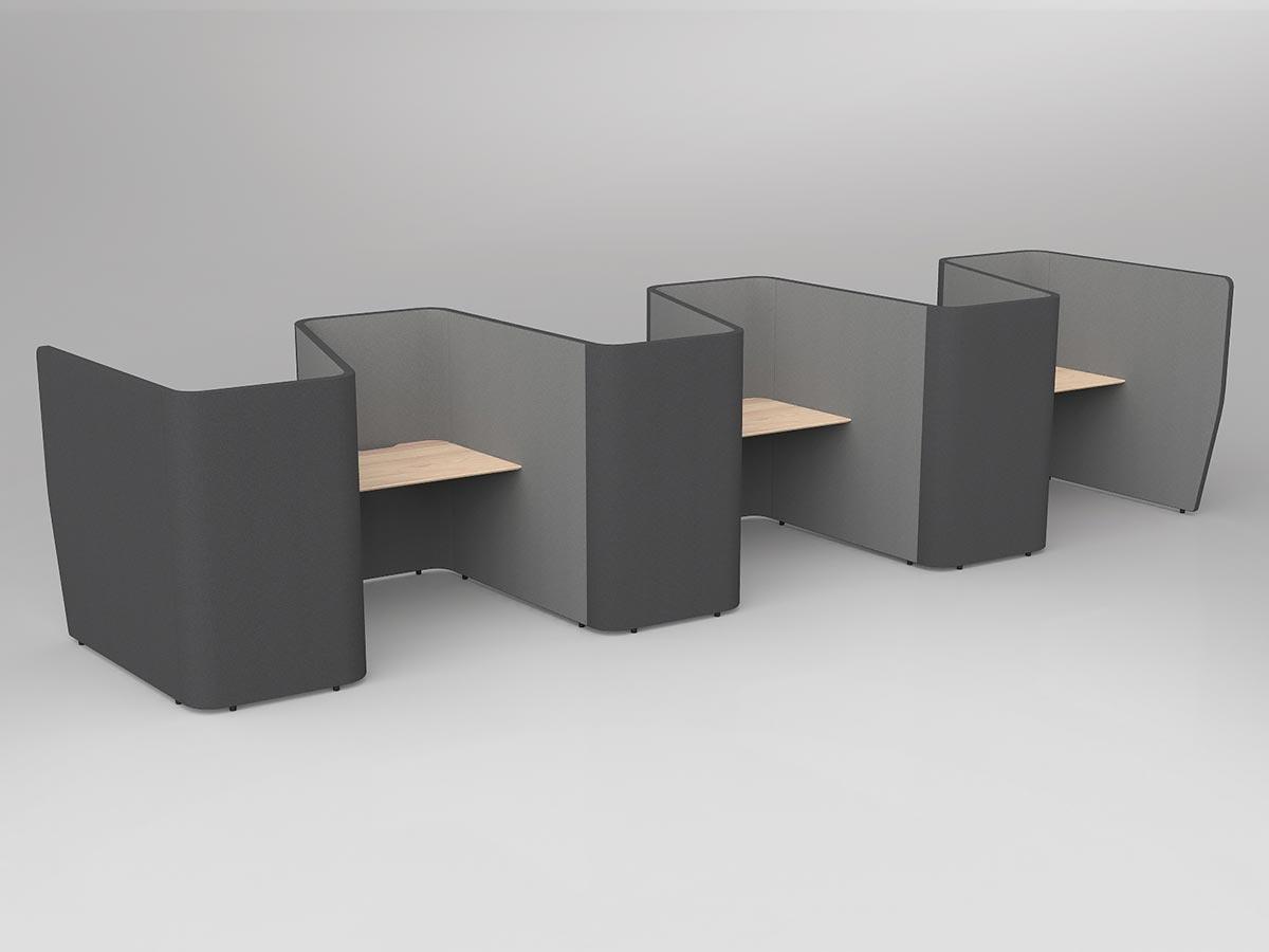 Motion Zip Work Pods 6x Worktops - Image 3