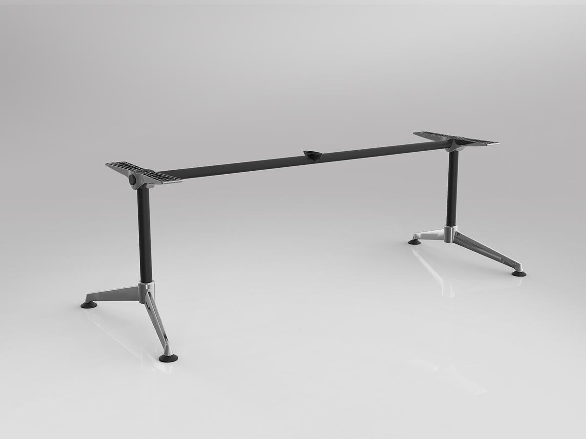 Modulus Single Collar Leg, Single Span Table Frame