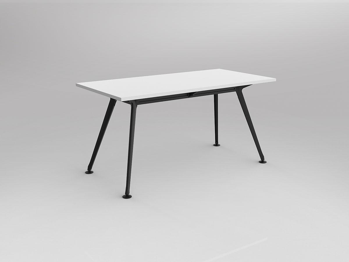 Team Meeting/Boardroom Table Rectangle Four Leg - Image 4