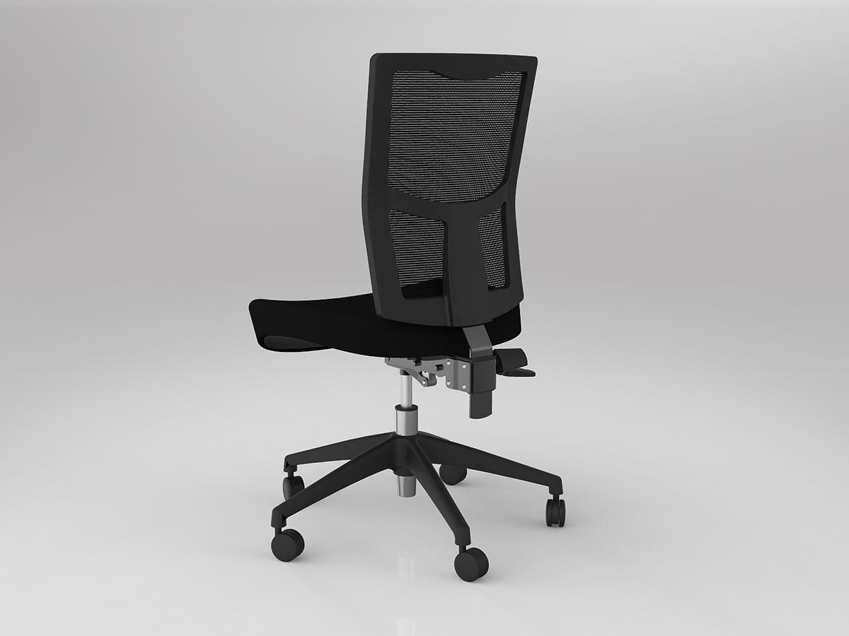 Urban Task Chair with Black Nylon Base - Image 2