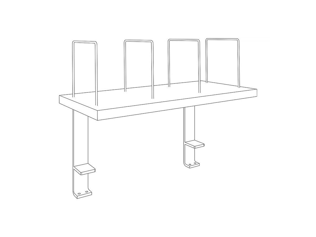 Aero Deskmount Shelf