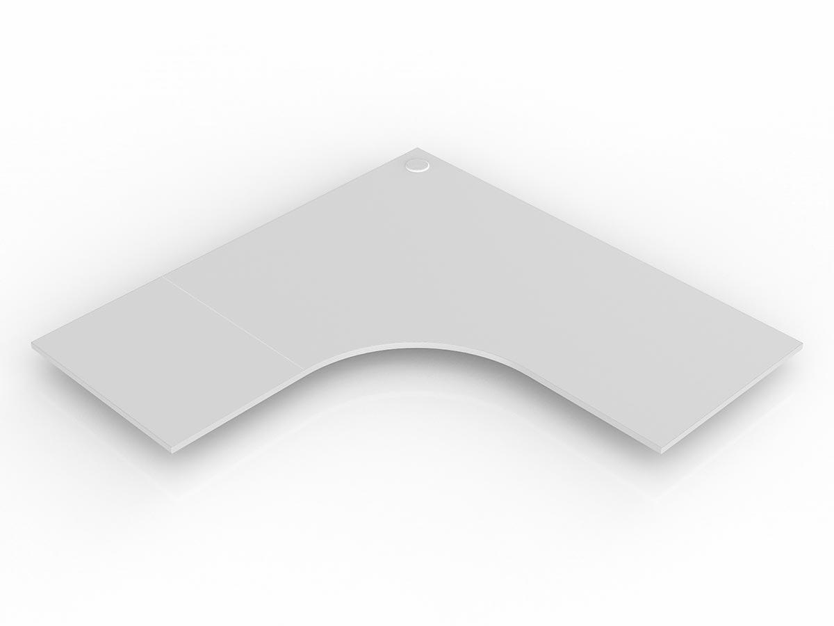 Corner Worktop in White