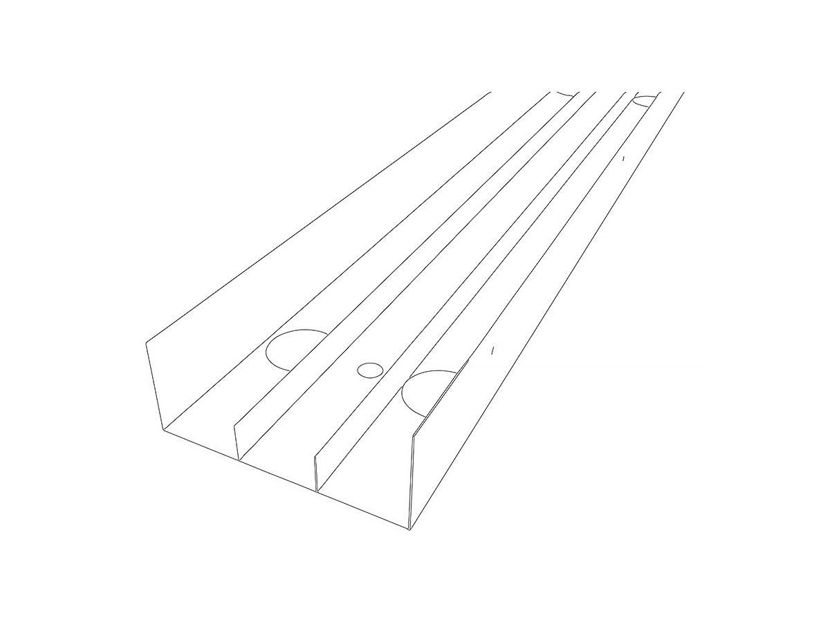 Cable Tray for Double Side Desk