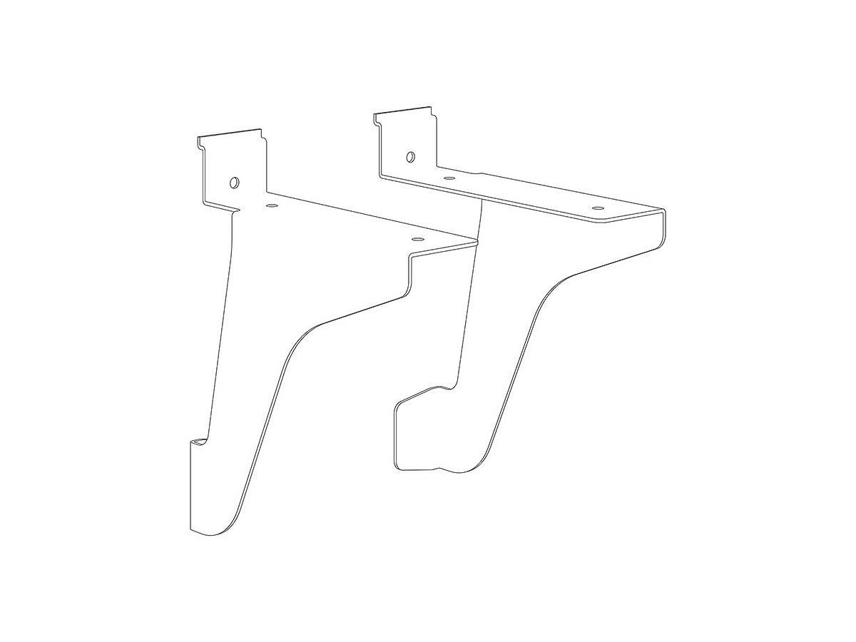 Screen Shelf Brackets