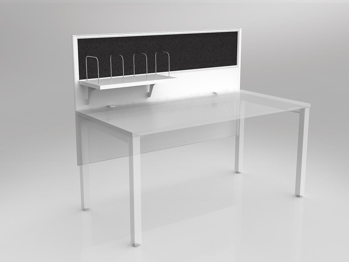 Axis White Screenmount Desk Shelf - Image 2