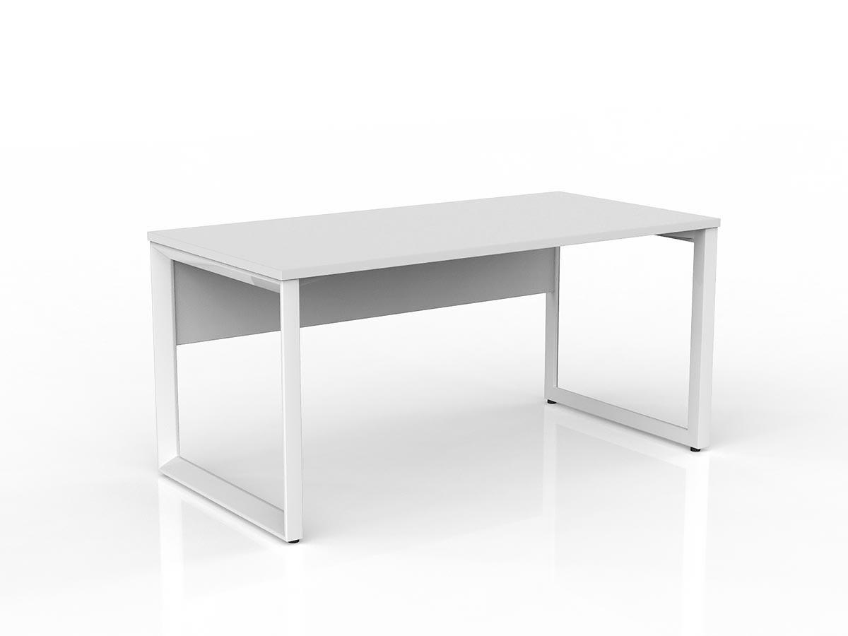 Anvil Straight Desk with Modesty