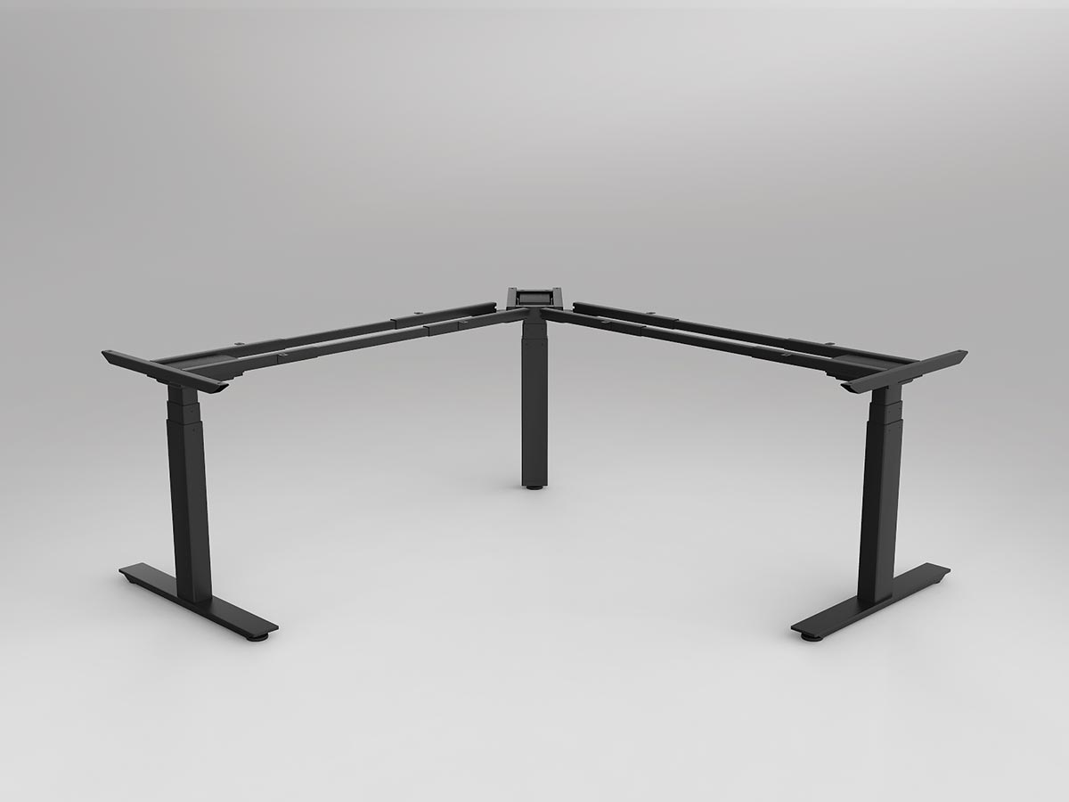 Agile Workstation Frame for 90 Degree or 120 Degree Worktops