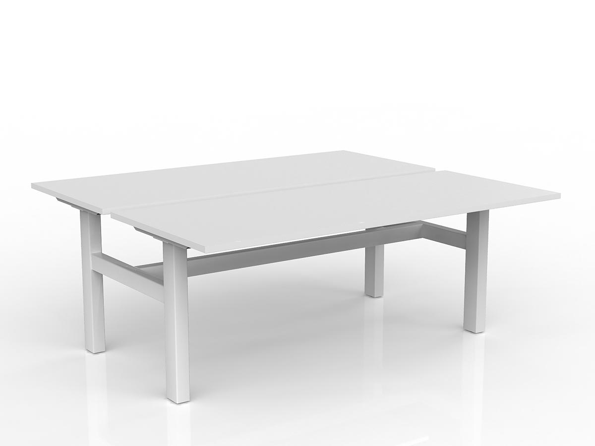 Agile Fixed Height 2x Users Double-sided Workspace