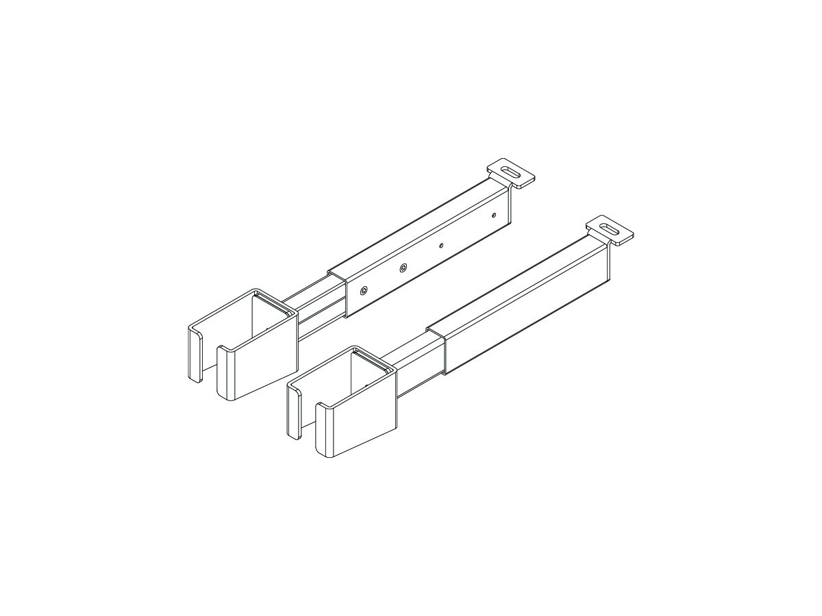 Agile Screen Brackets for Single Side Desk