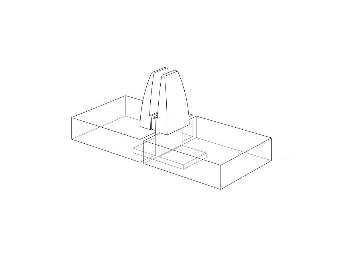 Epanel Screen Double Side Clamp